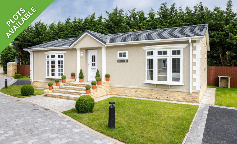 Plots available for park homes